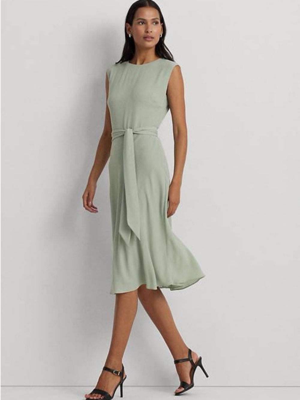NWT RALPH LAUREN Belted Dress